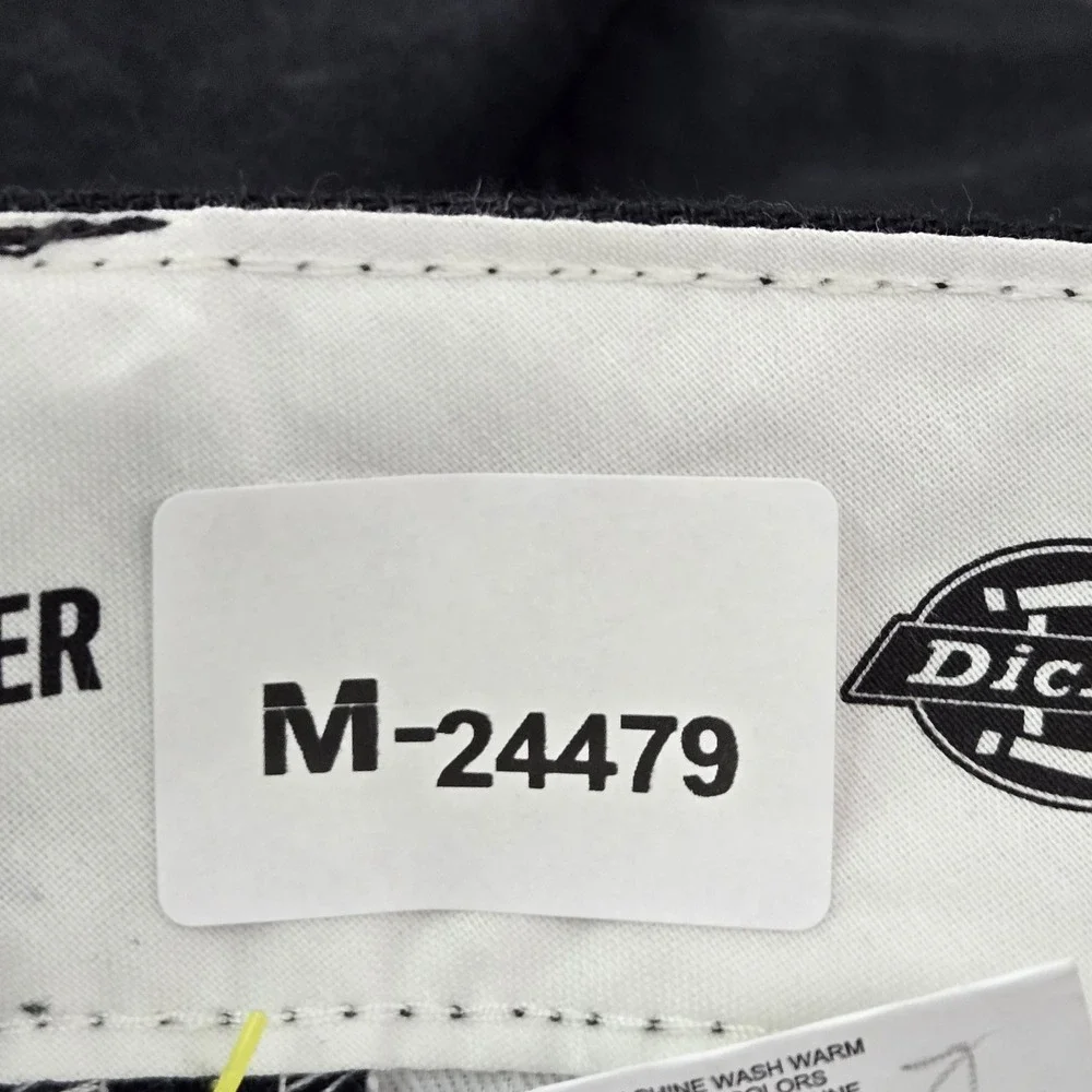 Dickies‎ Men Pants 28X32 Black Chino Regular Taper Zipper 29